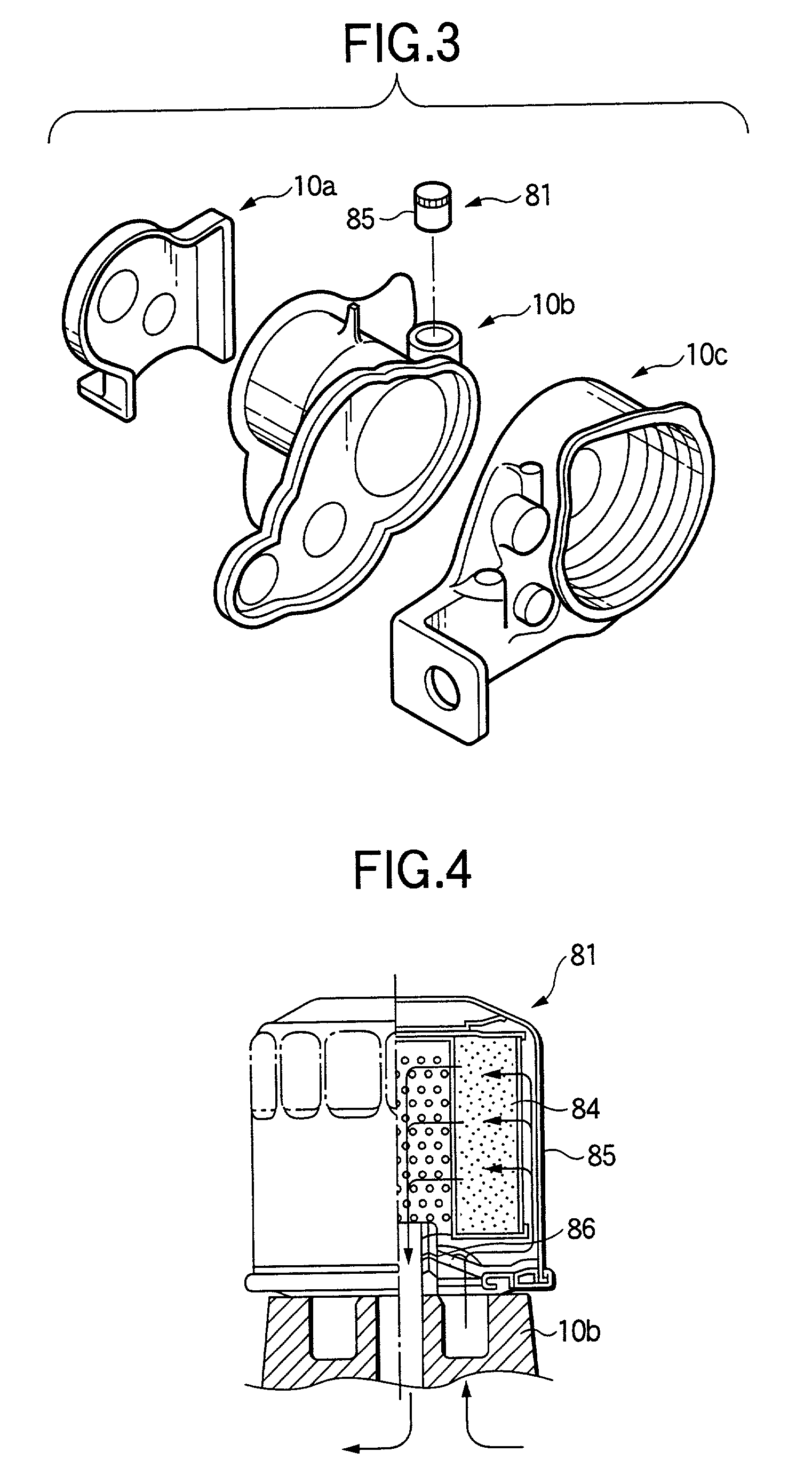 Working oil filter device for continuously variable transmission