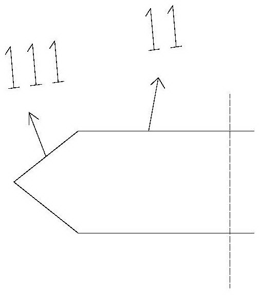 Horizontal growth device and growth method of phosphorus silicon cadmium mono-crystal