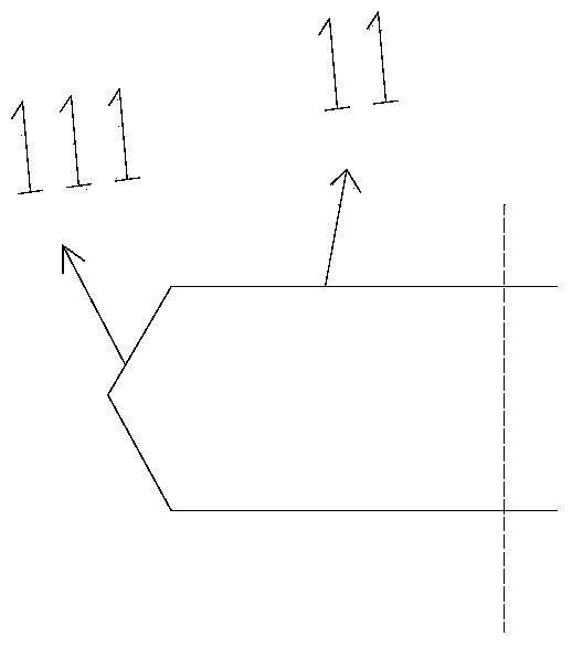 Horizontal growth device and growth method of phosphorus silicon cadmium mono-crystal