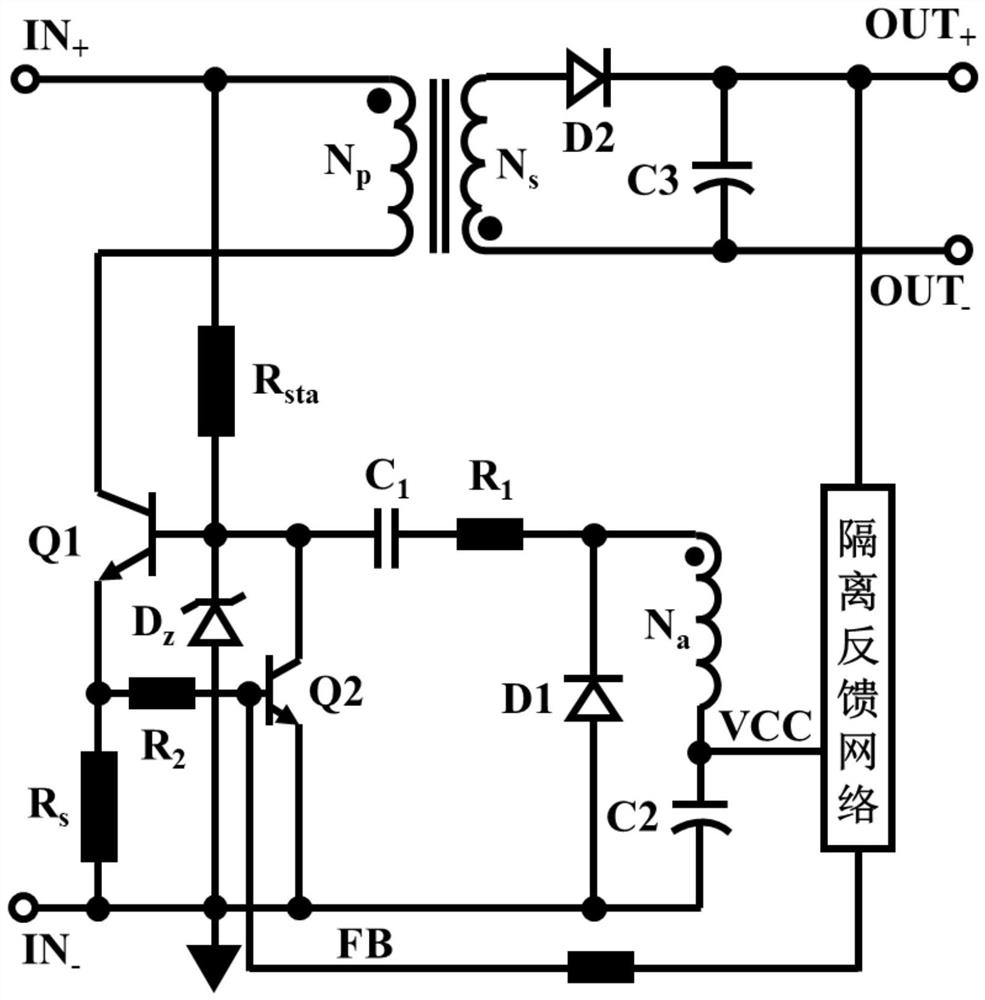 New rcc circuit based on mos device