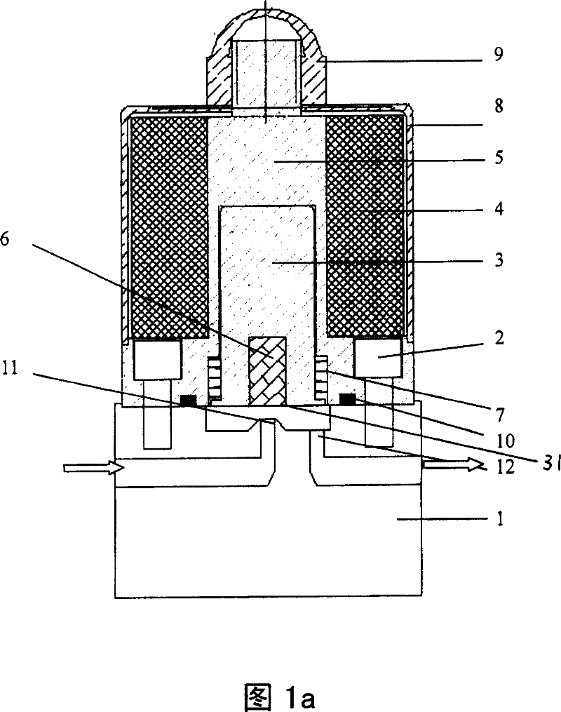 Electromagnetic valve