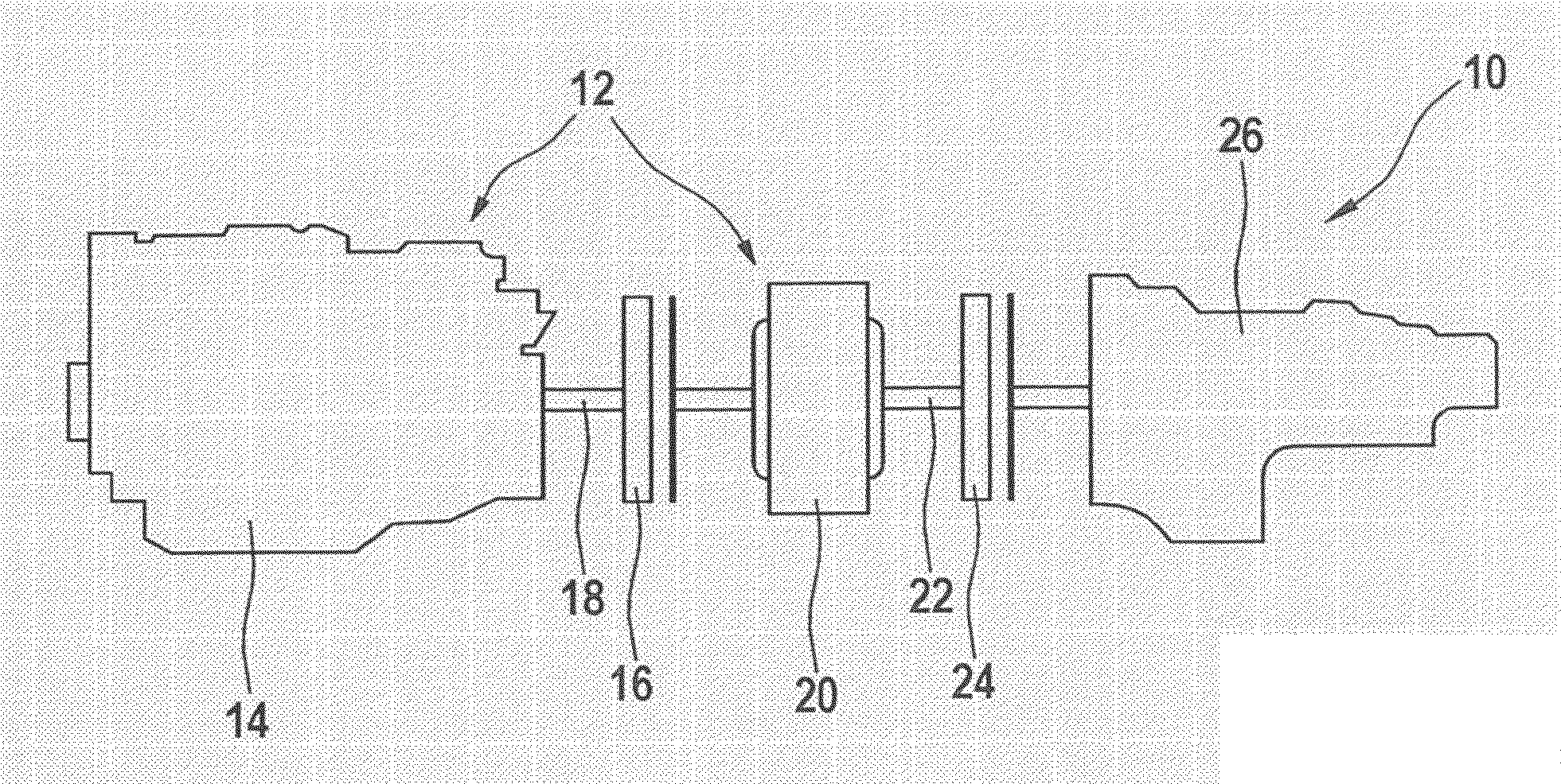 Method for starting an internal combustion engine in a hybrid drive