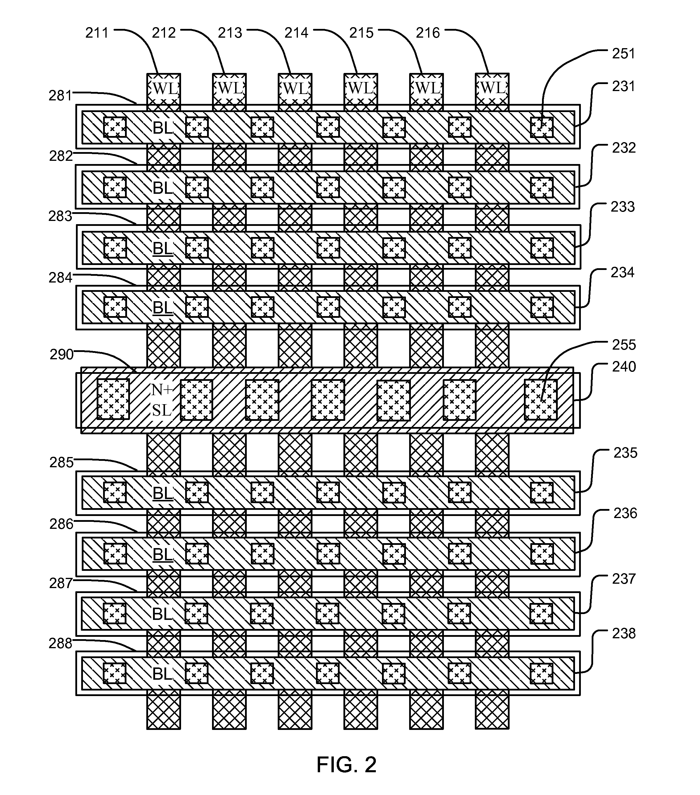 3D NAND flash memory