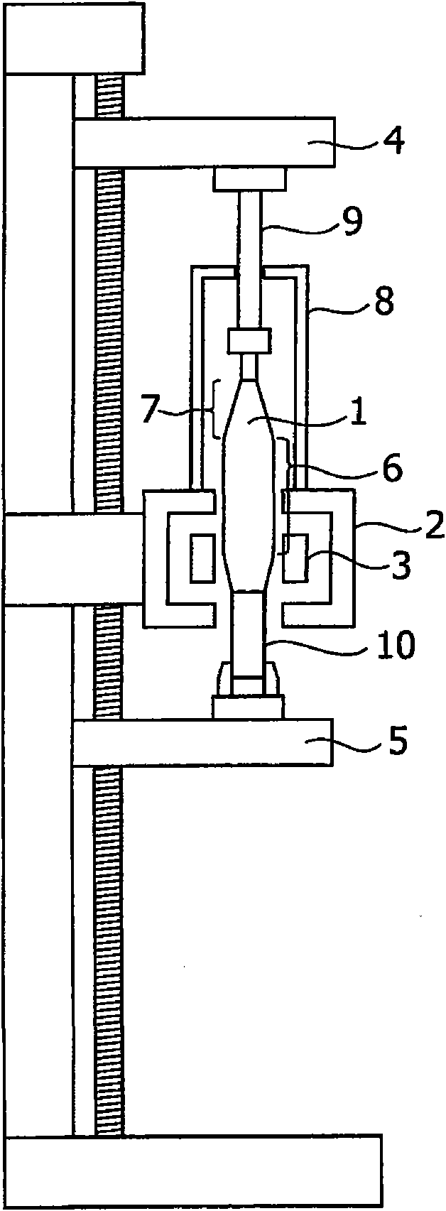 Glass preform drawing apparatus