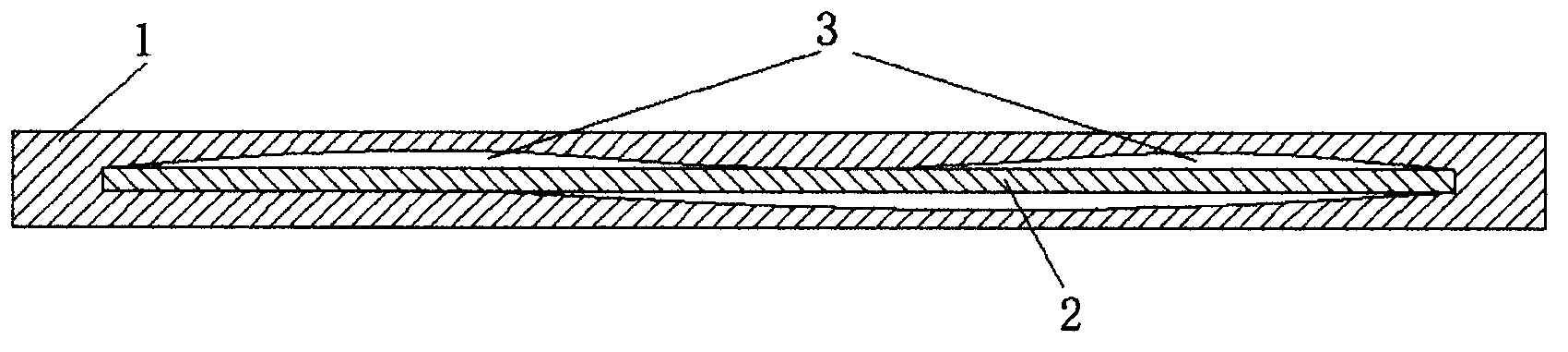 Capacitive type operation electrode circuit pad