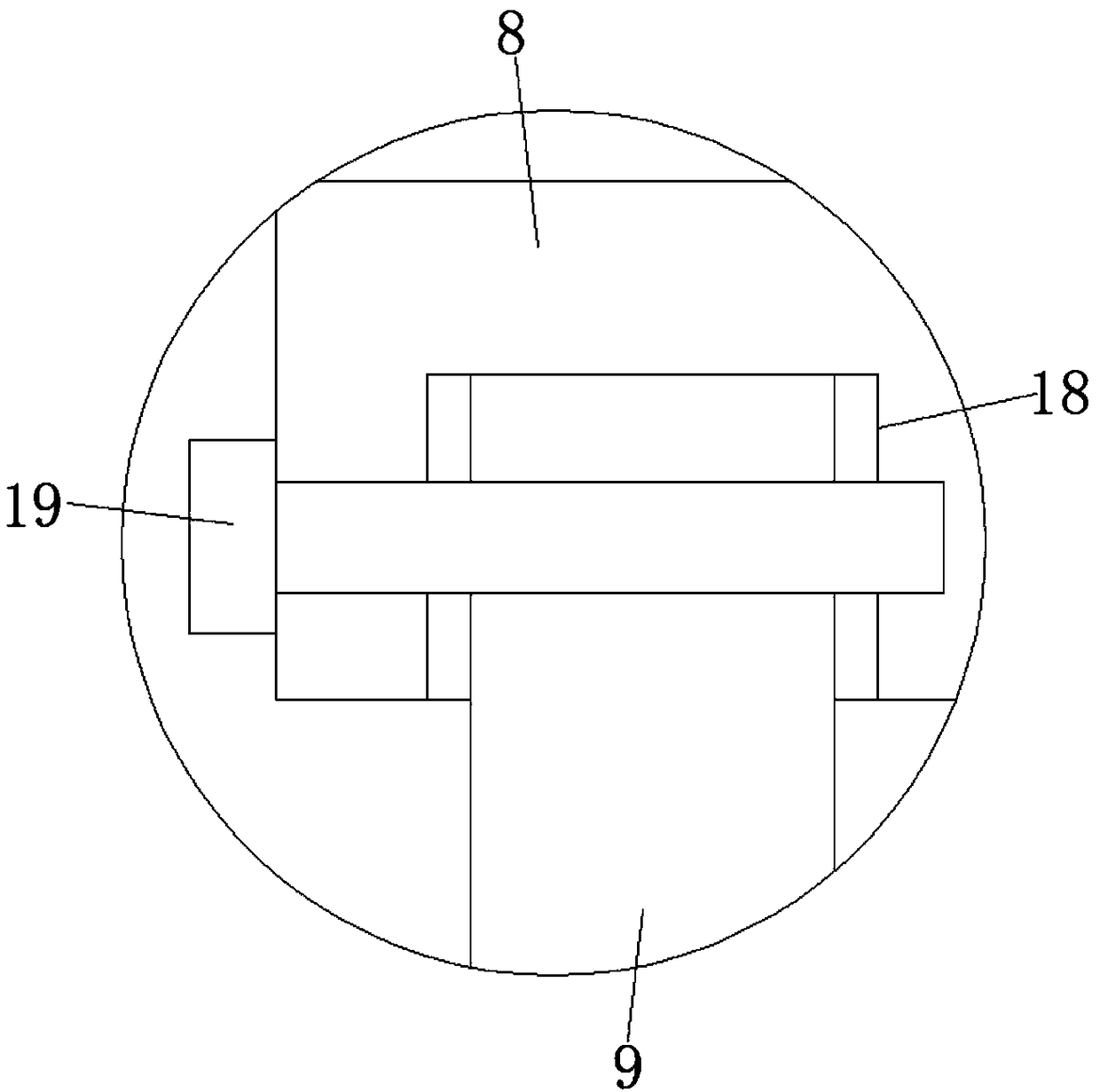 Screening device for agricultural product processing