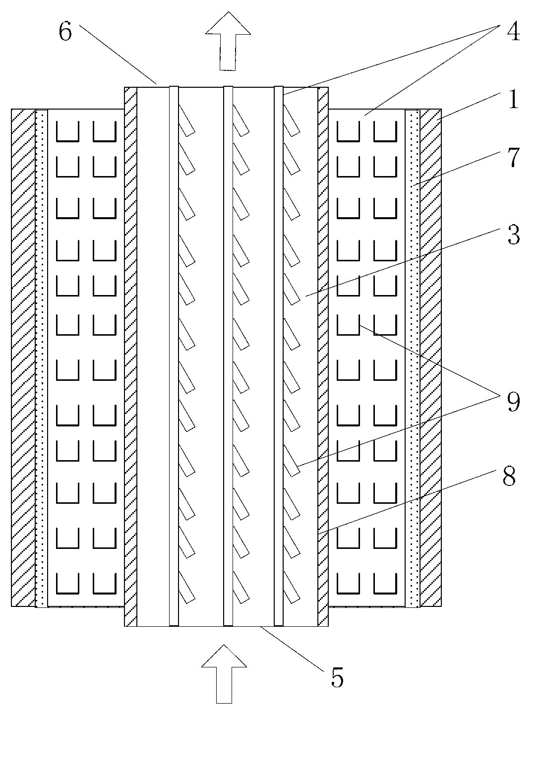 Cooling device used in respirator