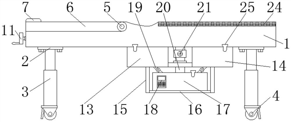 Nursing auxiliary treatment device for rheumatism and immunology department