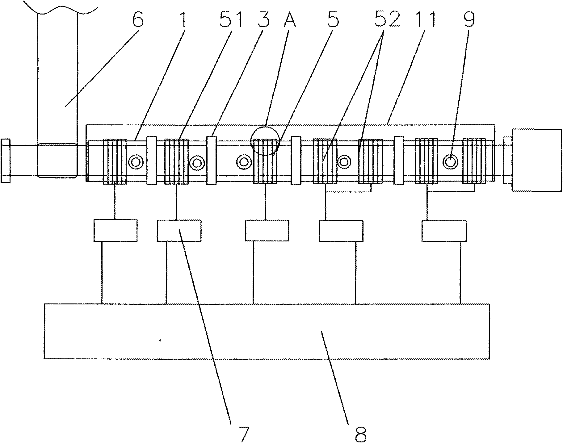 Method for heating screw cylinder of spinning machine and device thereof