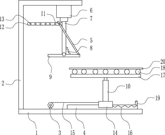 Multi-angle edge grinding device for LOW-E glass production