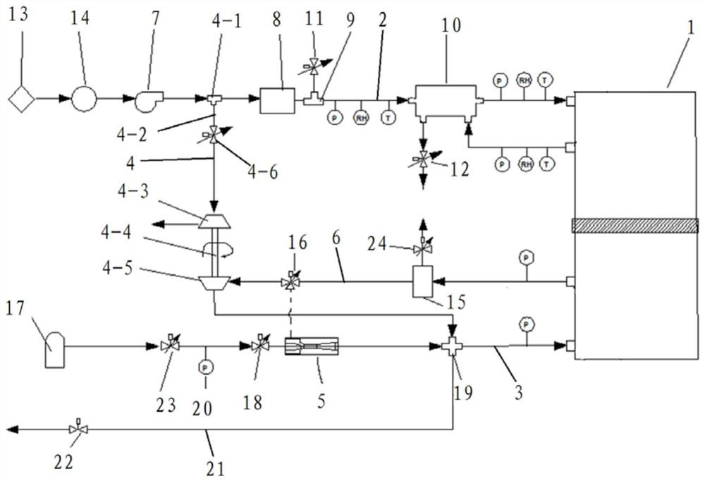 Gas-electricity system, control method of gas-electricity system and vehicle