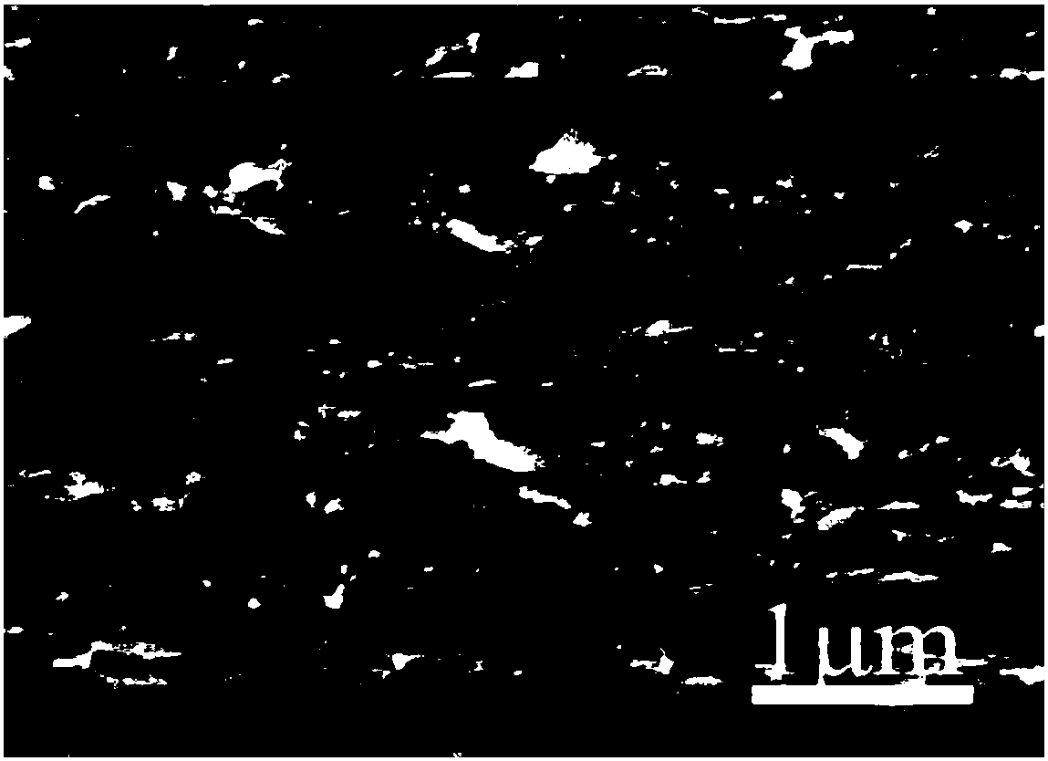 Preparation method of crosslinked nano-cellulose/hexagonal boron nitride nanosheet composite film