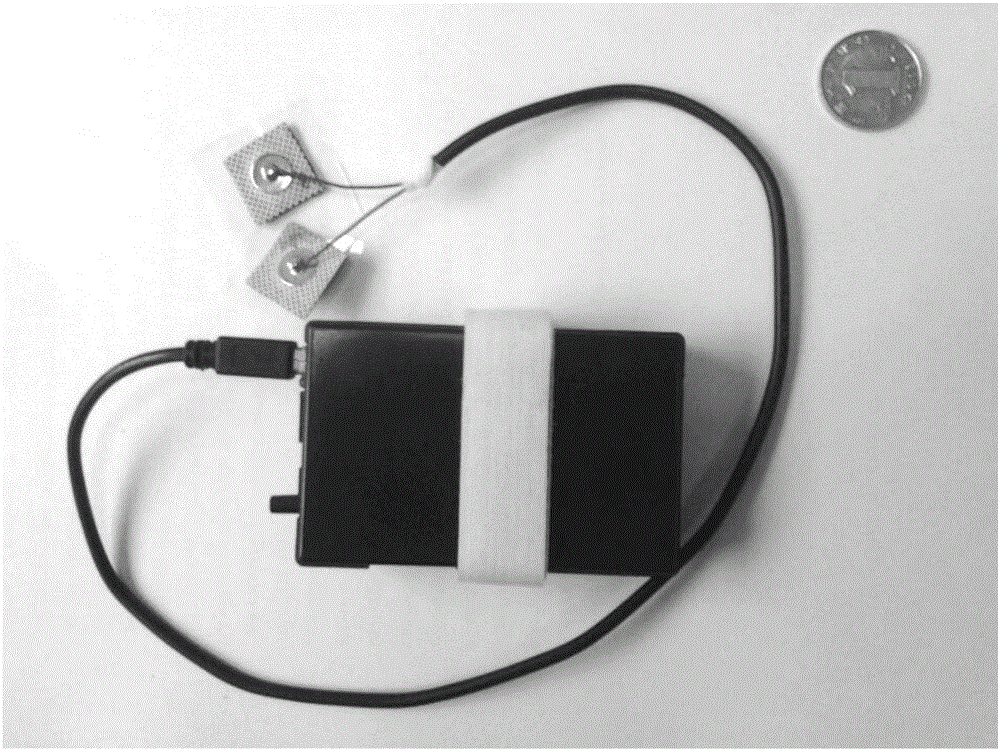 Portable transcutaneous electrical nerve stimulation system and method thereof