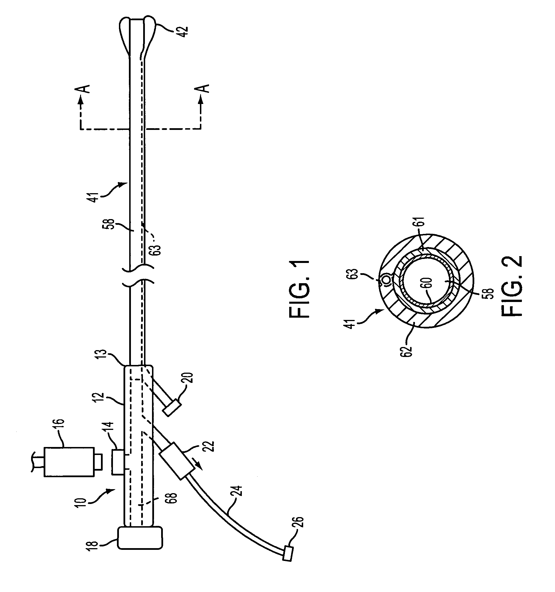 Proximal catheter assembly having a relief valve