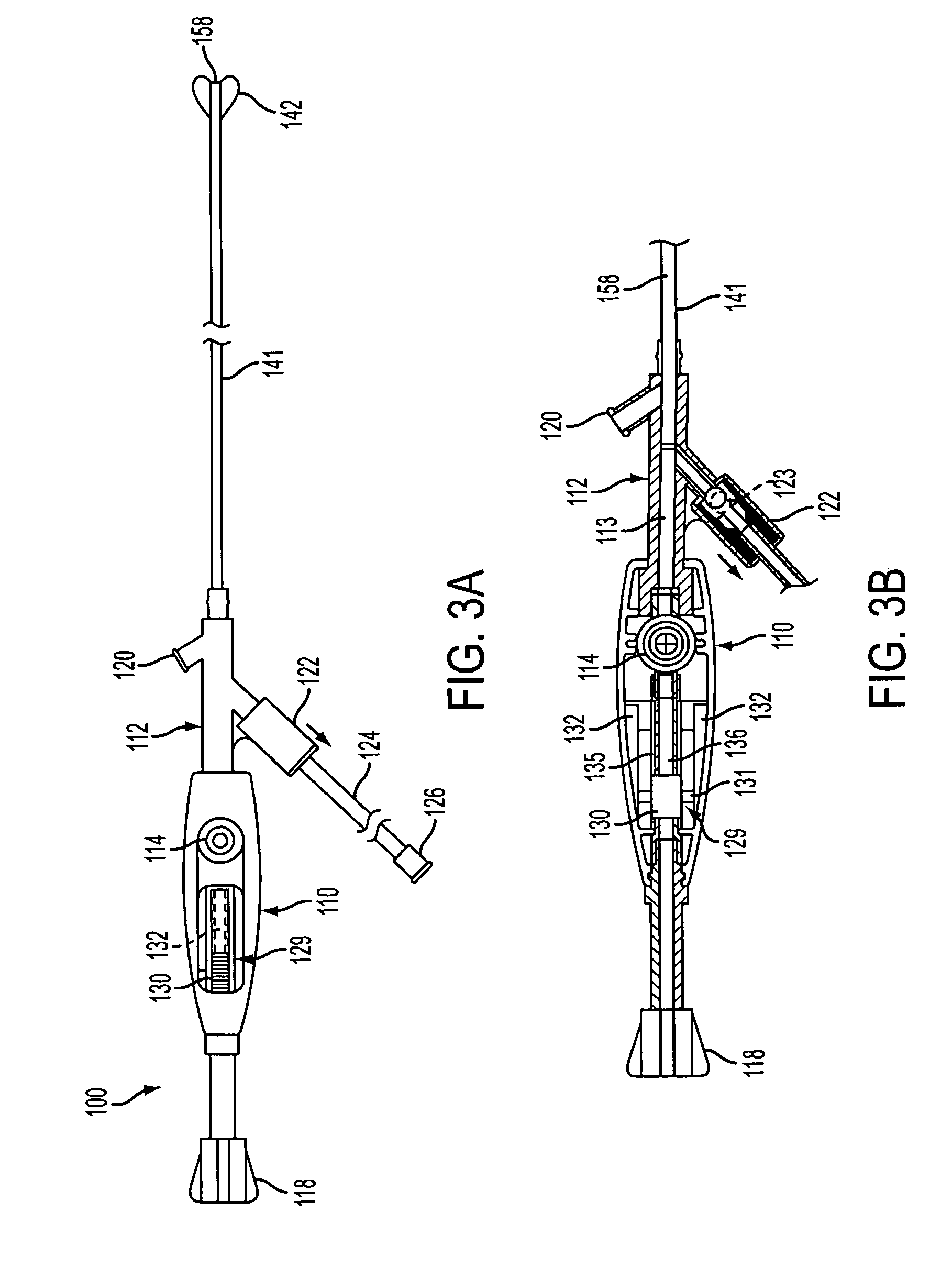 Proximal catheter assembly having a relief valve