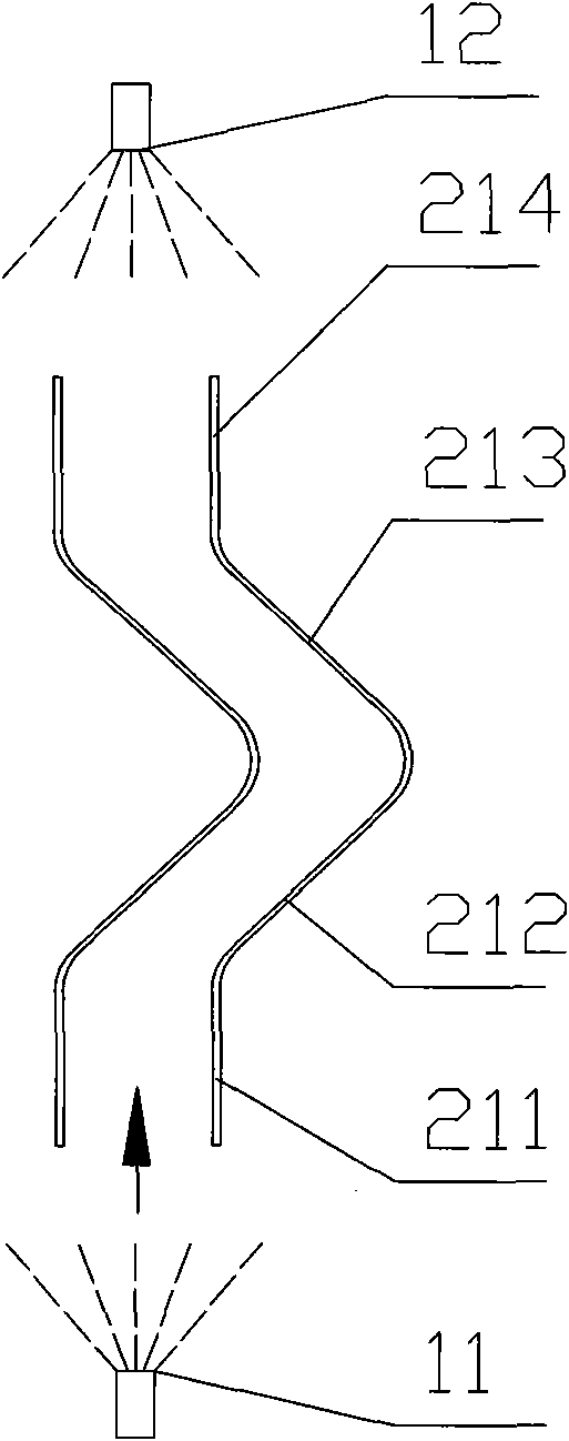 Anti-plugging demister