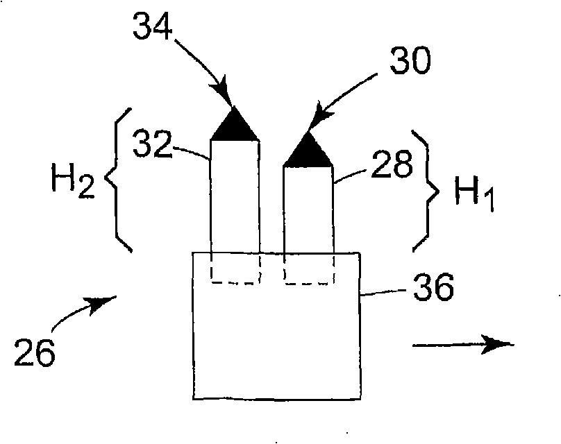 Aligned multi-diamond cutting tool assembly for creating microreplication tools