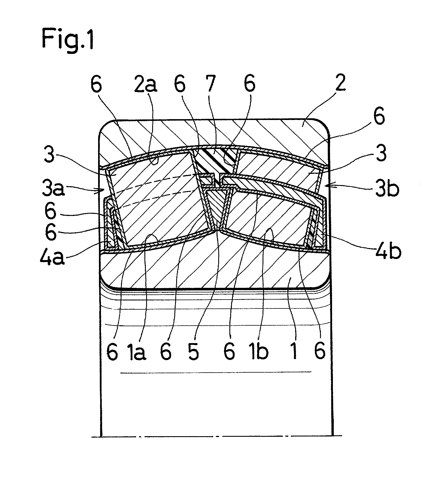 Polymeric lubricant packed bearing and method of producing the same