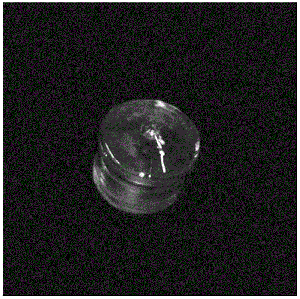 Zirconium thulium double-doped lithium niobate crystal and preparation method thereof