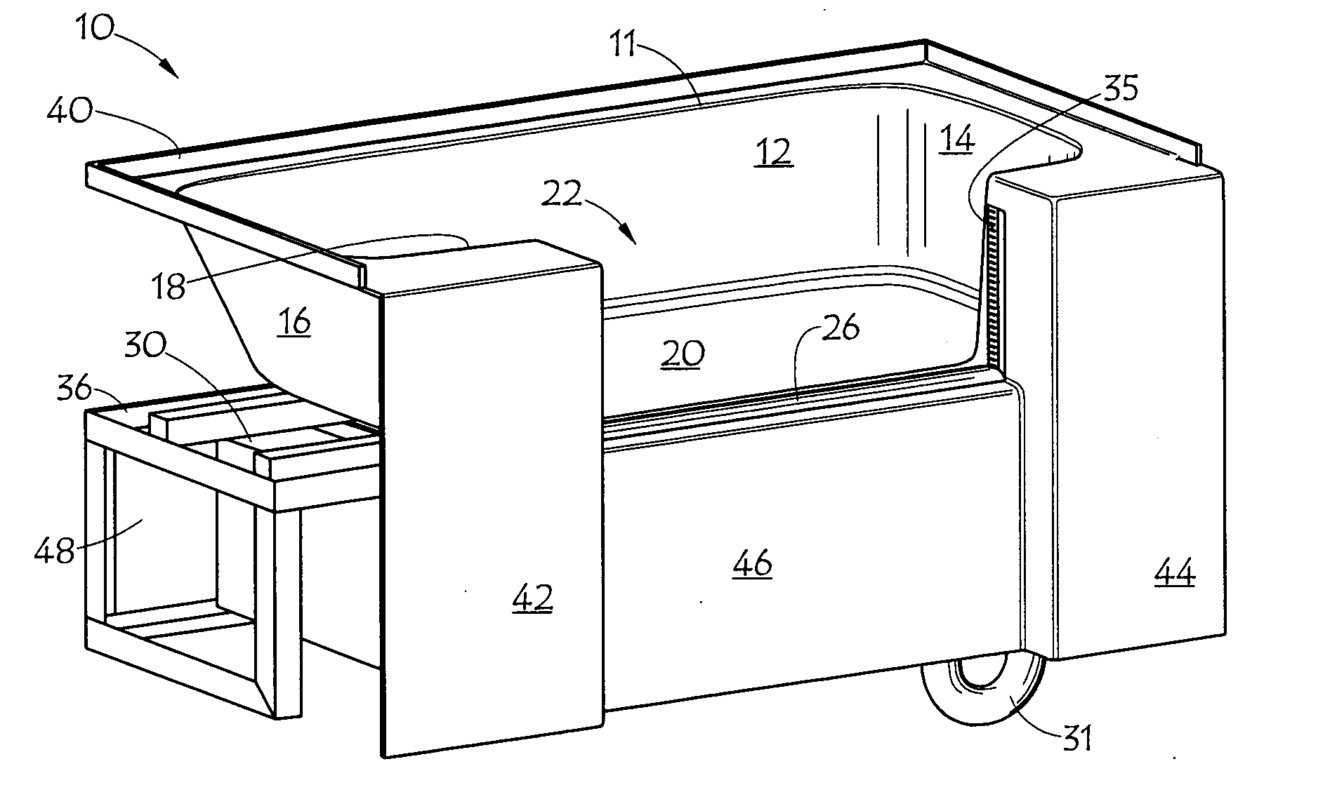 Accessible Bathtub