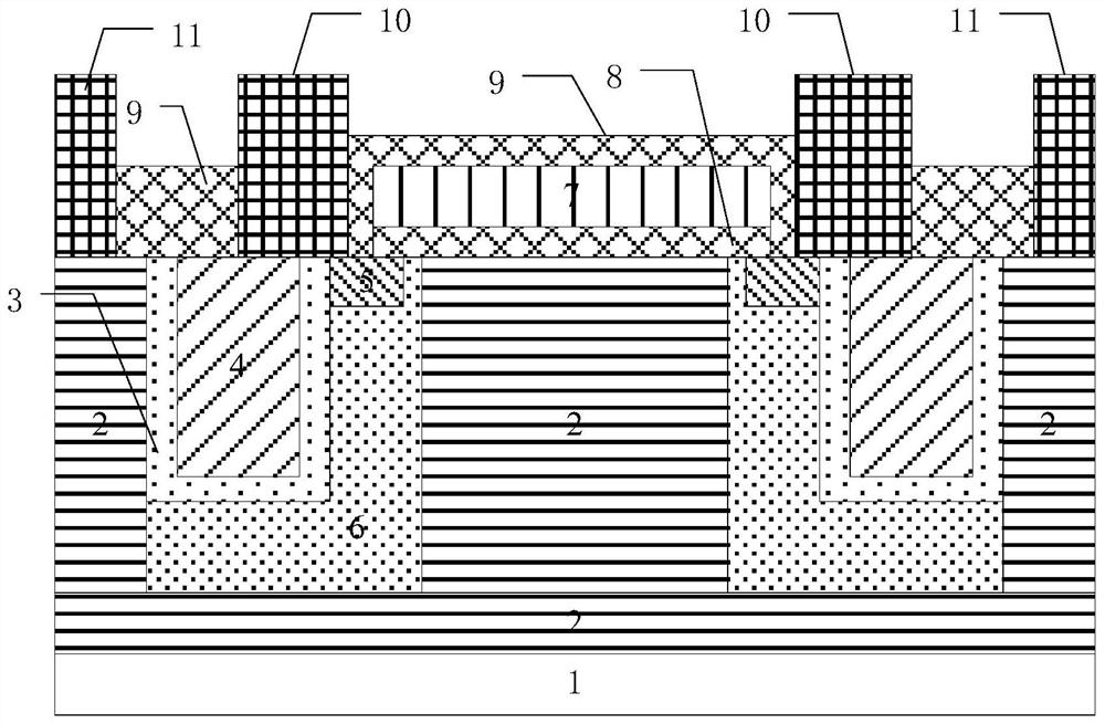 Semiconductor device with withstand voltage structure and manufacturing method thereof