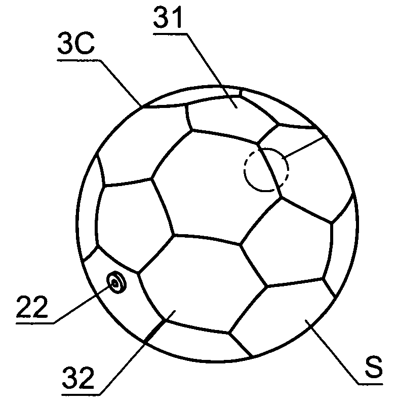 Manufacturing method for seamless manmade Leather ball