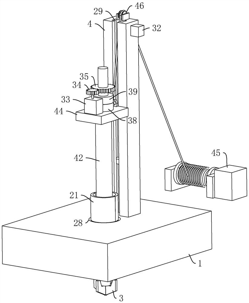 Strengthening and deviation rectifying equipment for grouting composite foundation