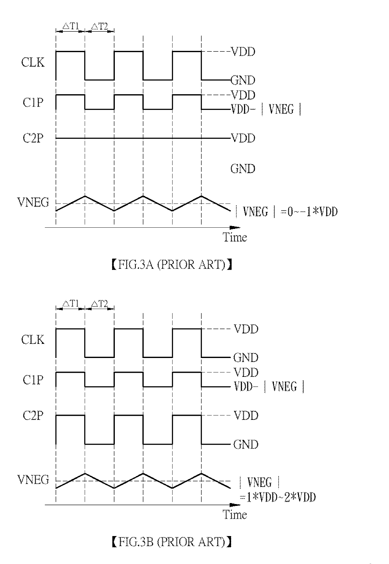 Charge pump applied to organic light-emitting diode display pane