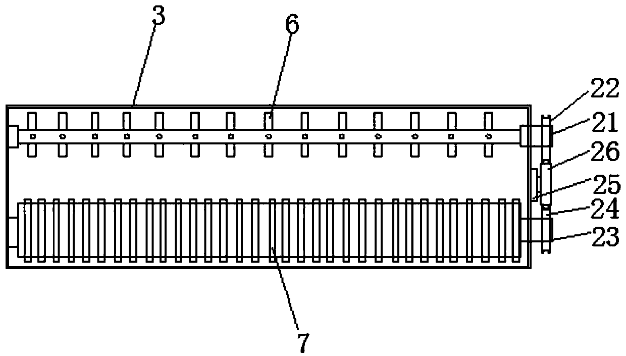 Printing and dyeing mill sludge treatment equipment with mud scraper