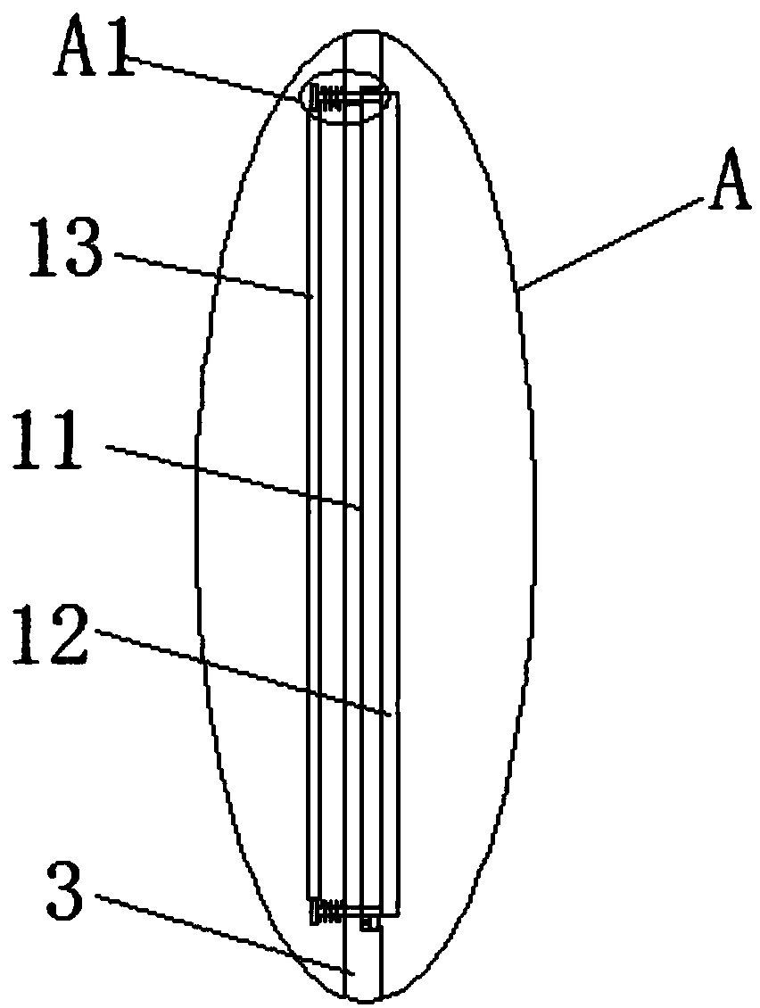 Printing and dyeing mill sludge treatment equipment with mud scraper