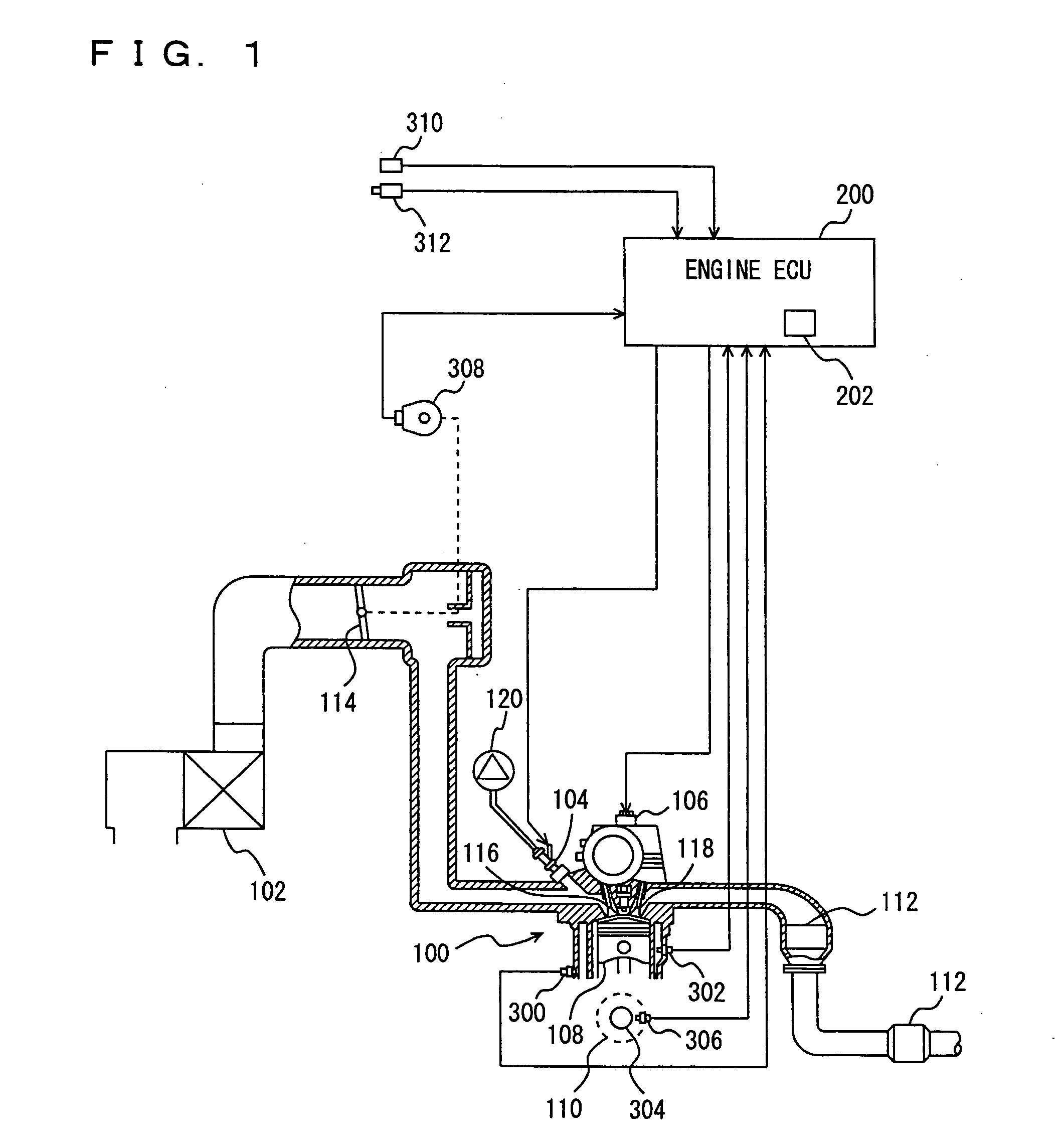 Knocking determination device for internal combustion engine