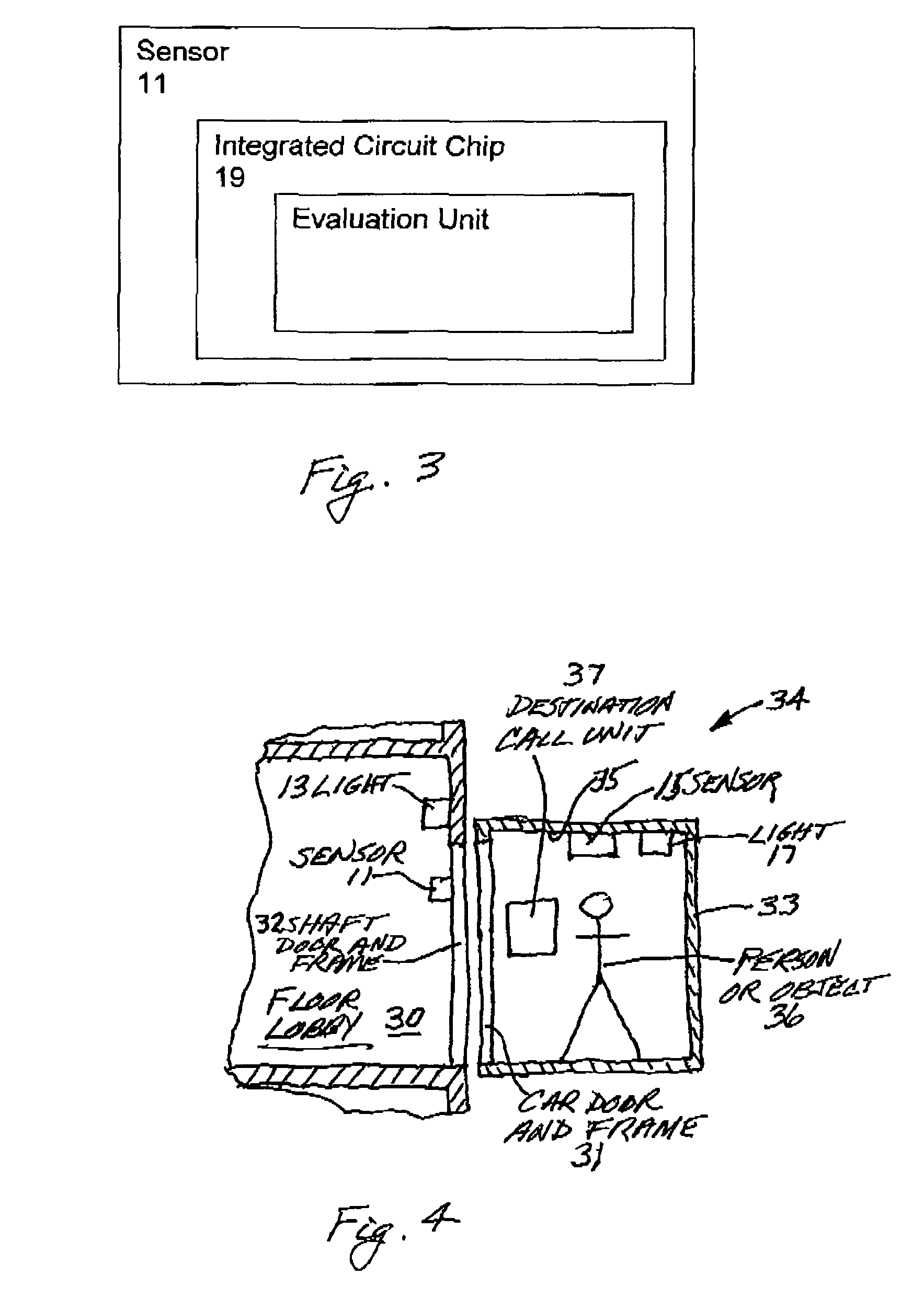 Light monitoring device for an elevator system