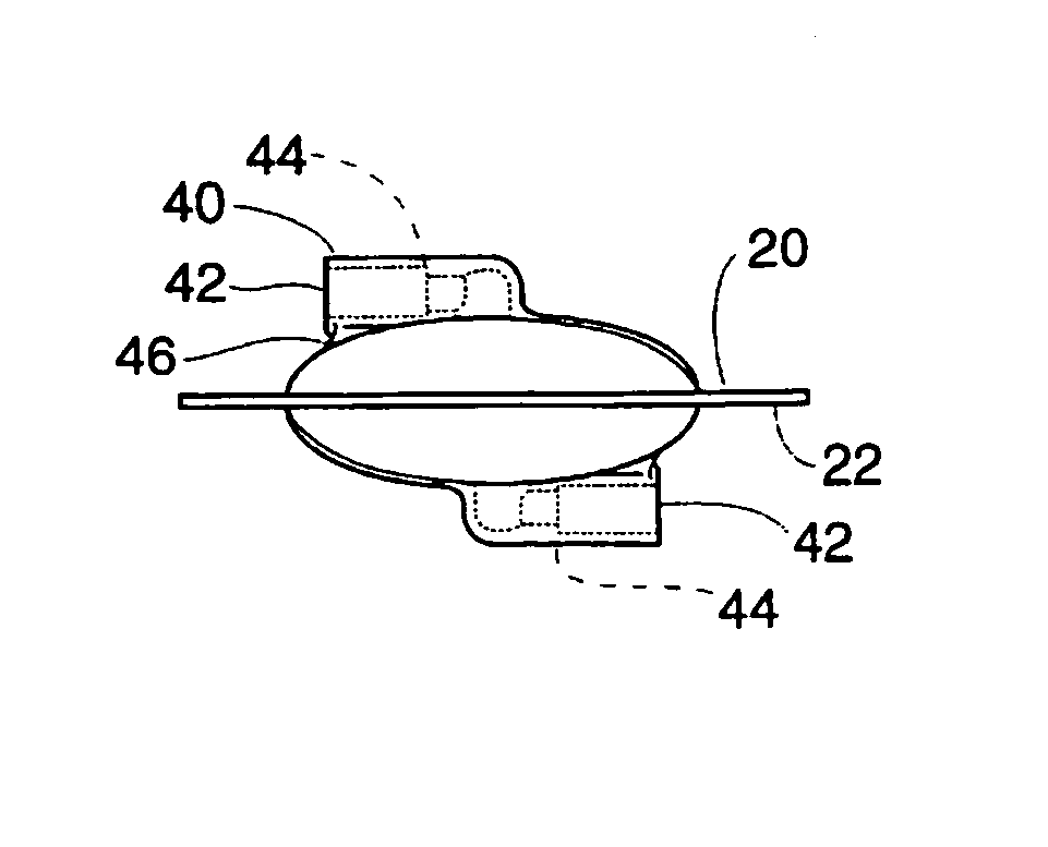 Method of making a filter assembly having a flexible housing