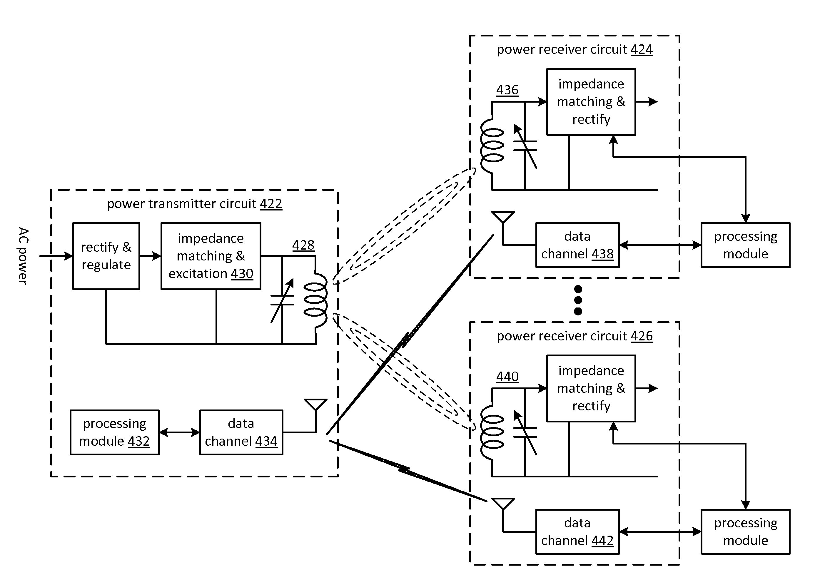 Wireless power circuit board and assembly