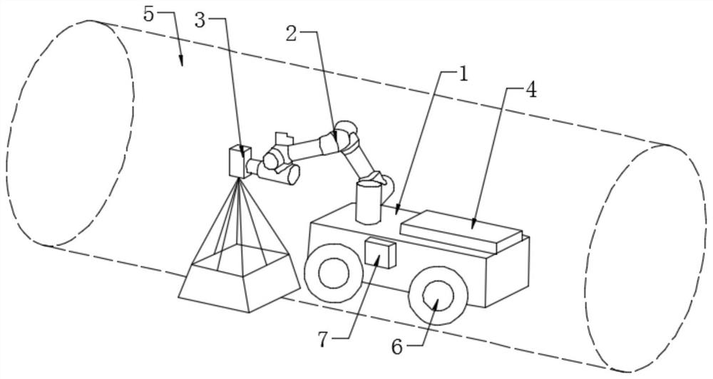 Pipeline foreign matter detection device and detection method