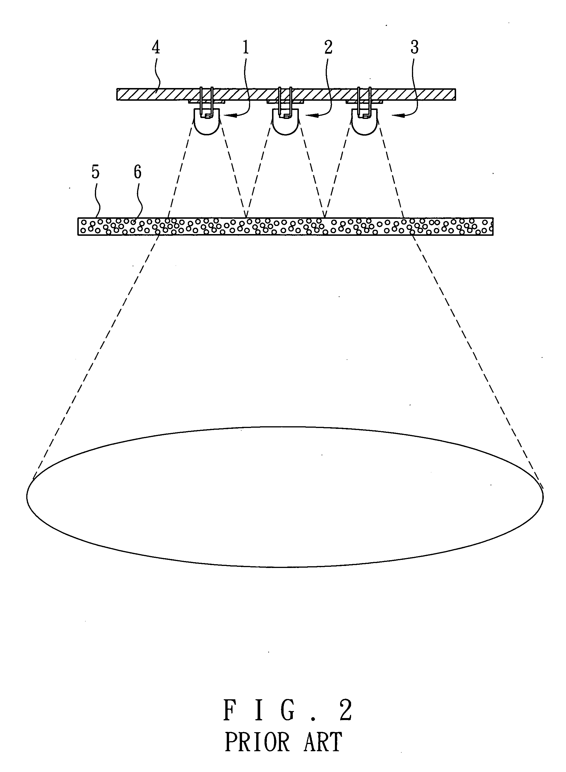 LED-based lighting module for emitting white light with easily adjustable color temperature