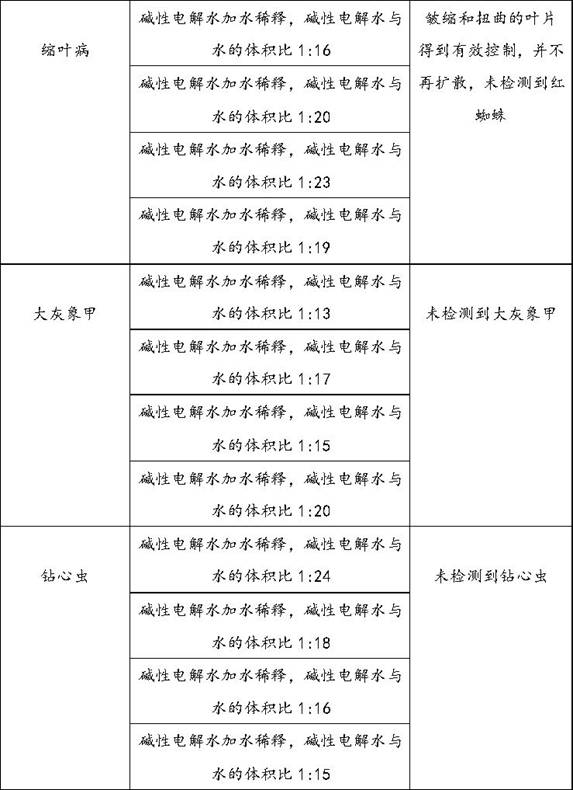 Application of electrolyzed water in sterilization and insect killing of medicinal material planting