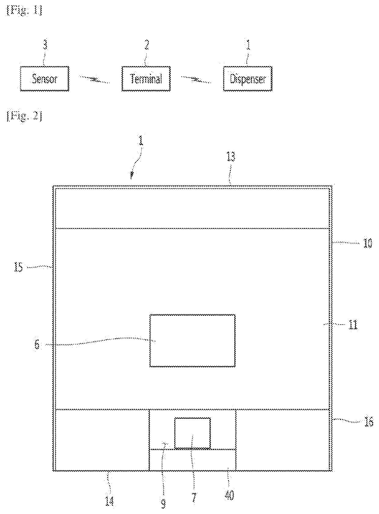 Hair dye dispenser and system comprising thereof