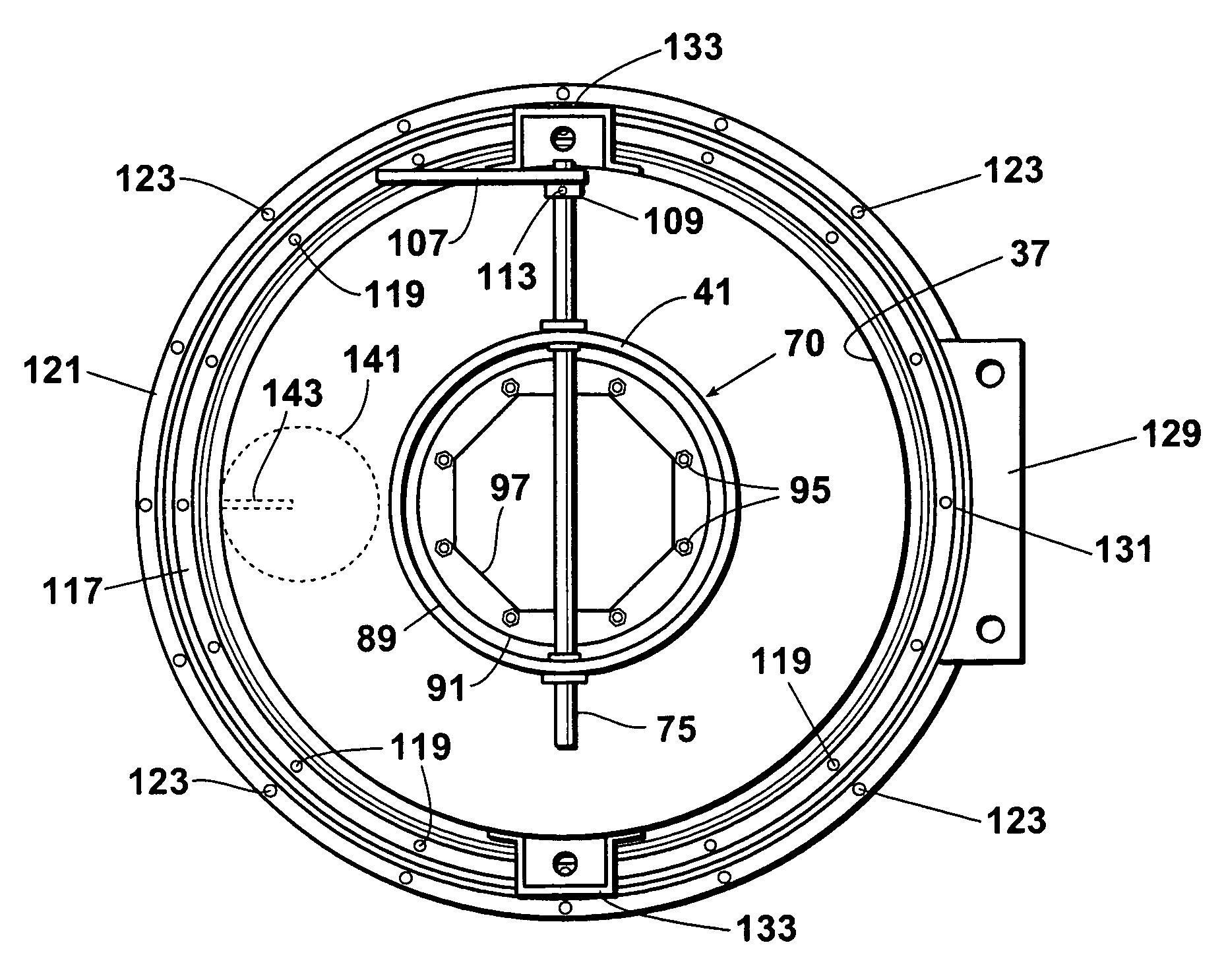 Debris handling apparatus for a vacuum cleaner