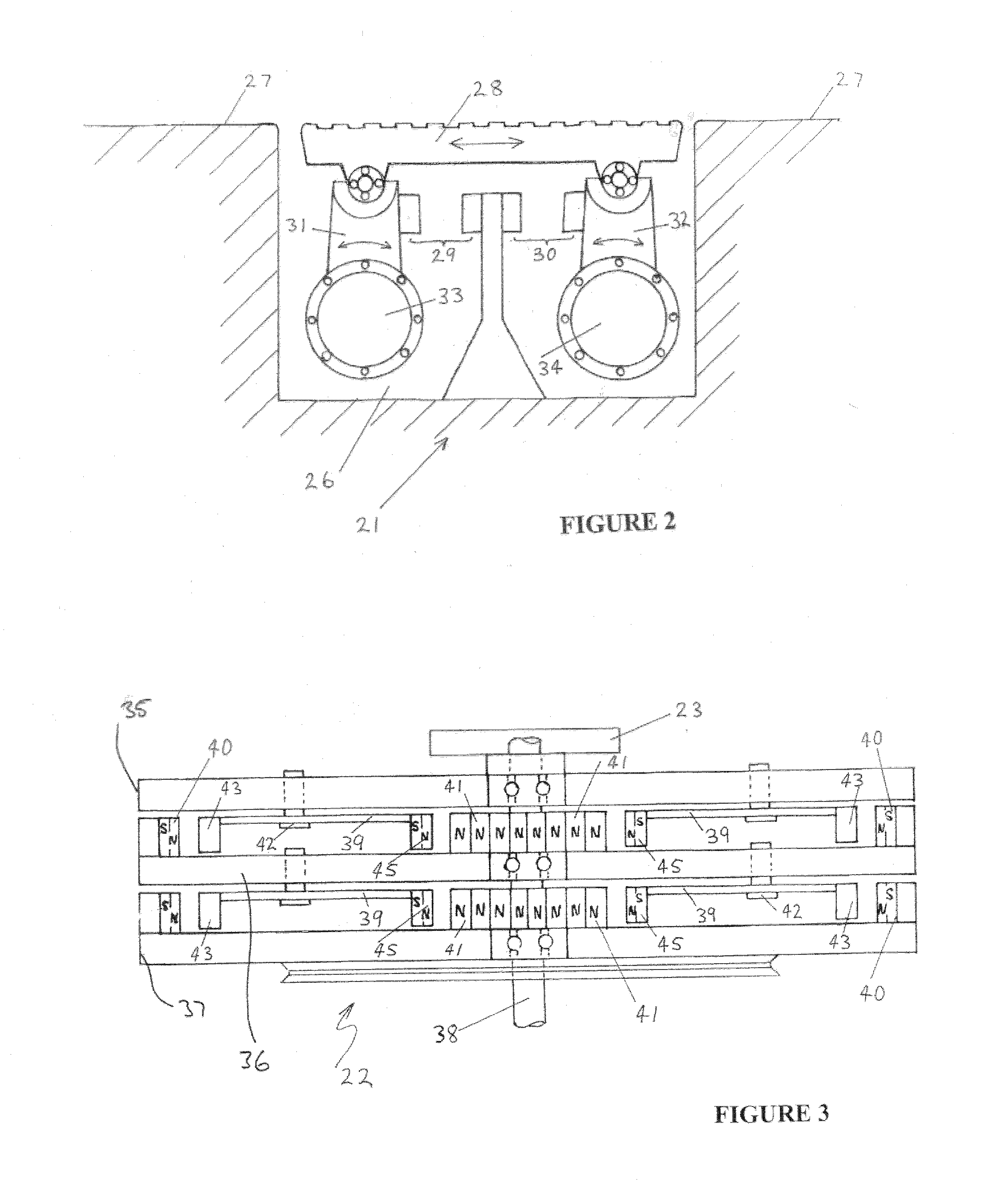 Kinetic energy accumulator and an energy transfer system incorporating a kinetic energy accumulator