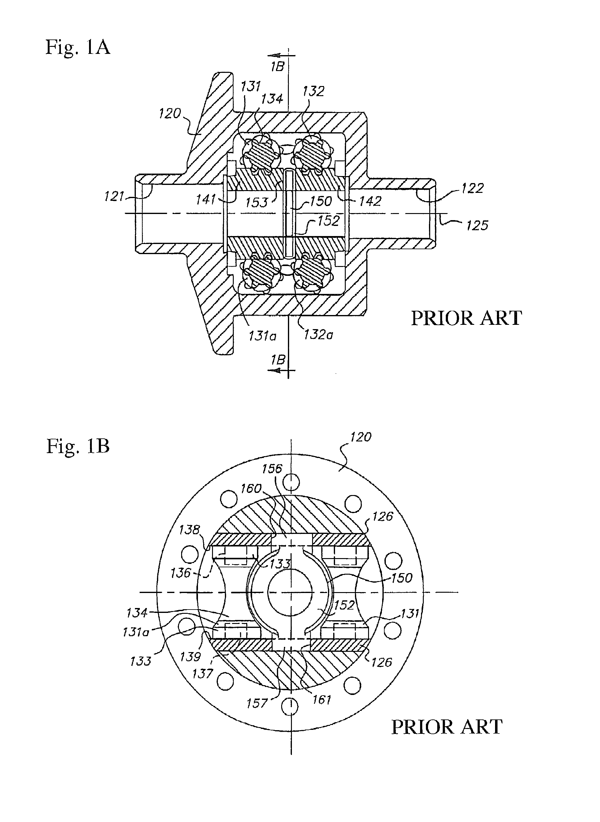 Full traction differential with hybrid gearing