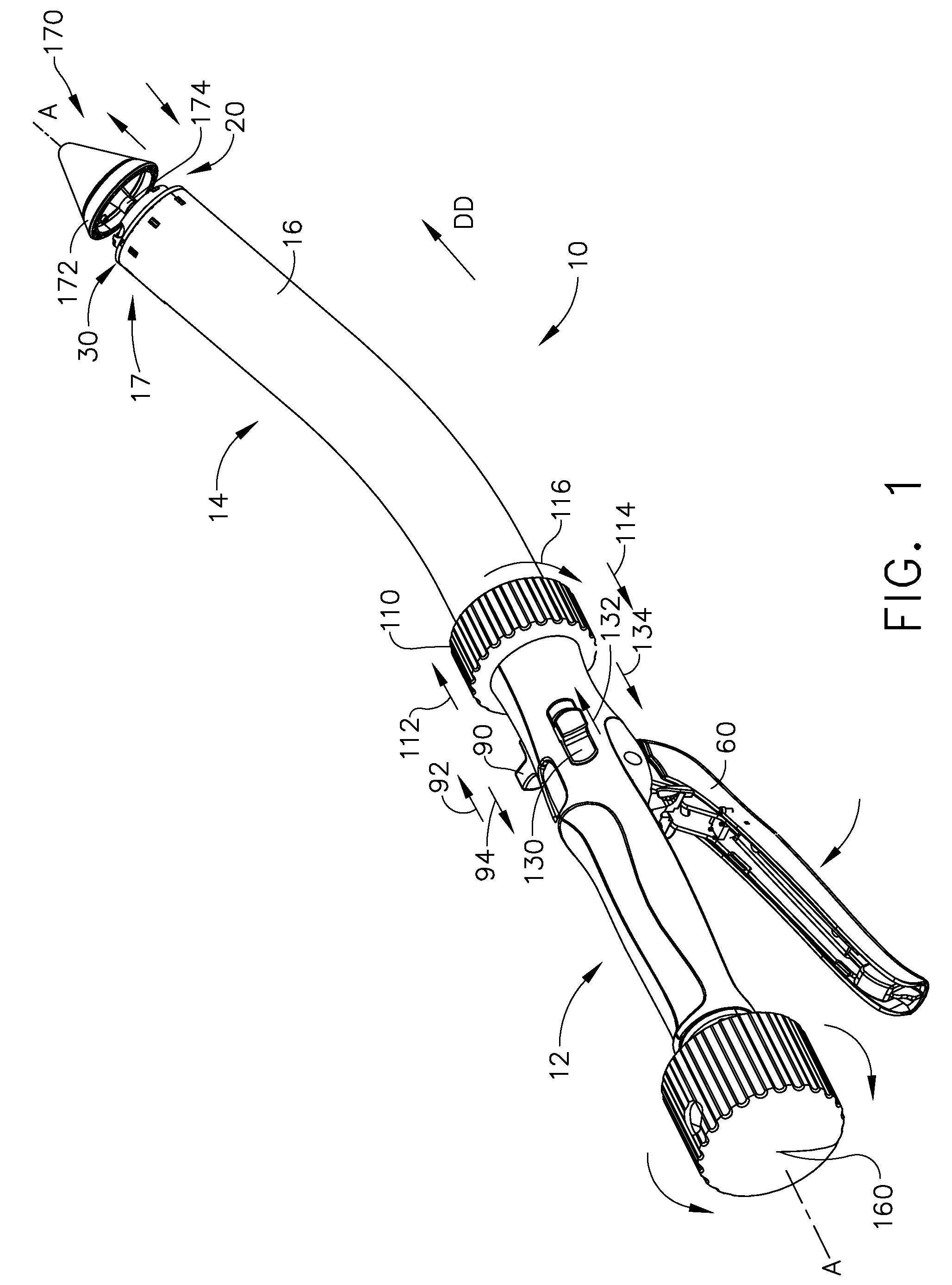 Transwall visualization arrangements and methods for surgical circular staplers