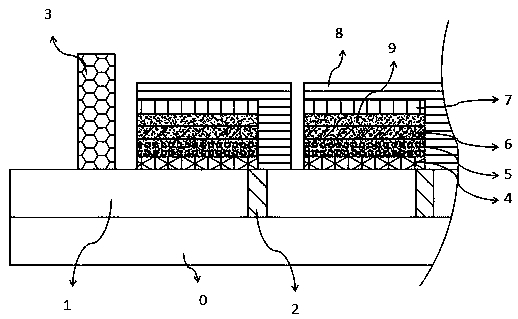 Packaged large-area perovskite solar cell