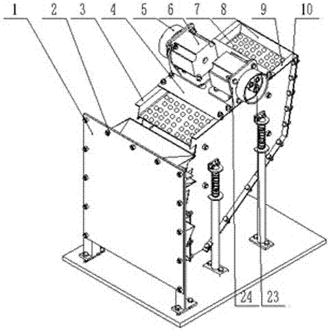 Material screening and collecting device based on sample preparation and detection