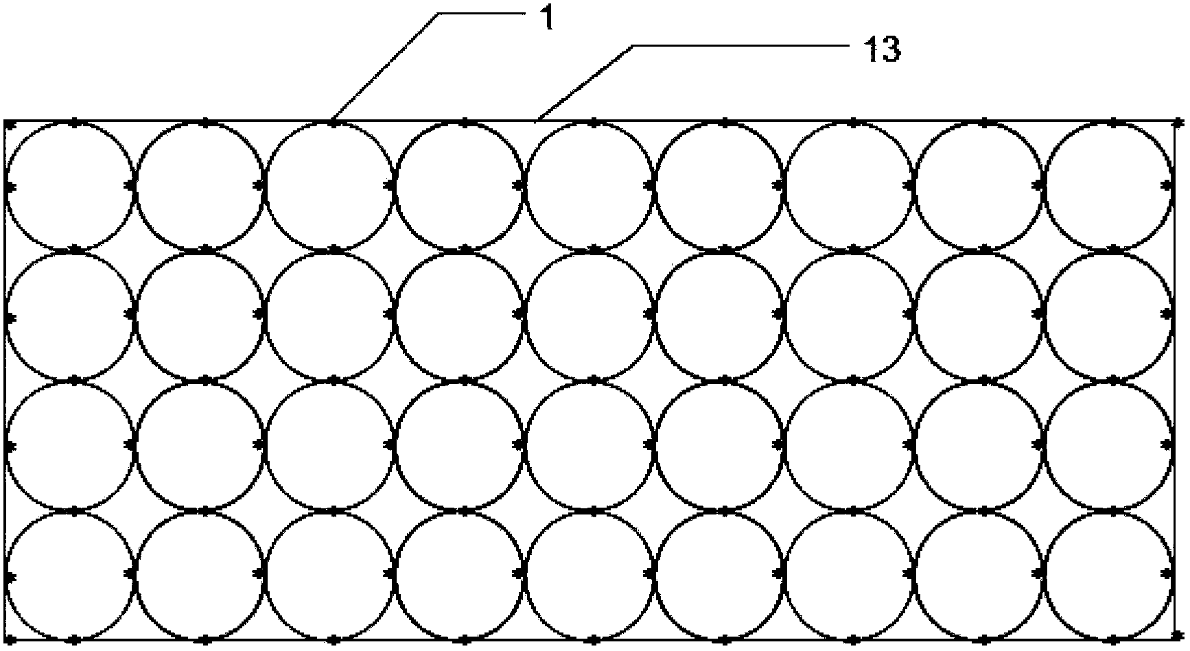 Meshy magic cube structural component