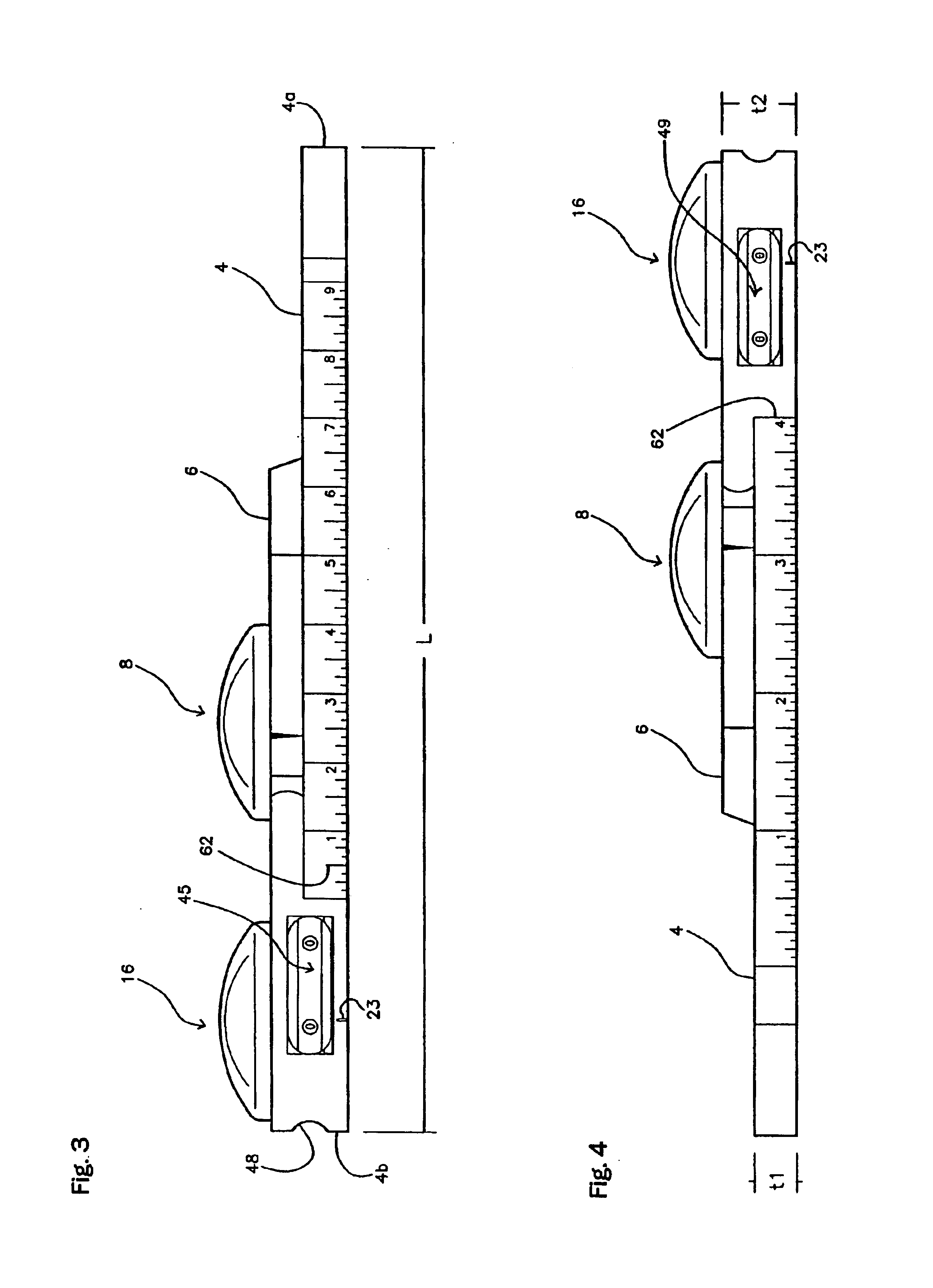 Multi-purpose hand tool and scribing apparatus utilizing multi-purpose hand tool