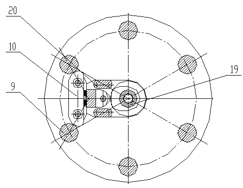 Off-circuit tap-changer for transformation after force discharging of moving contact