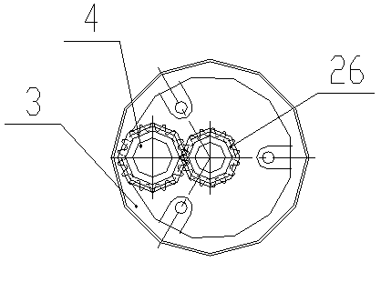 Off-circuit tap-changer for transformation after force discharging of moving contact