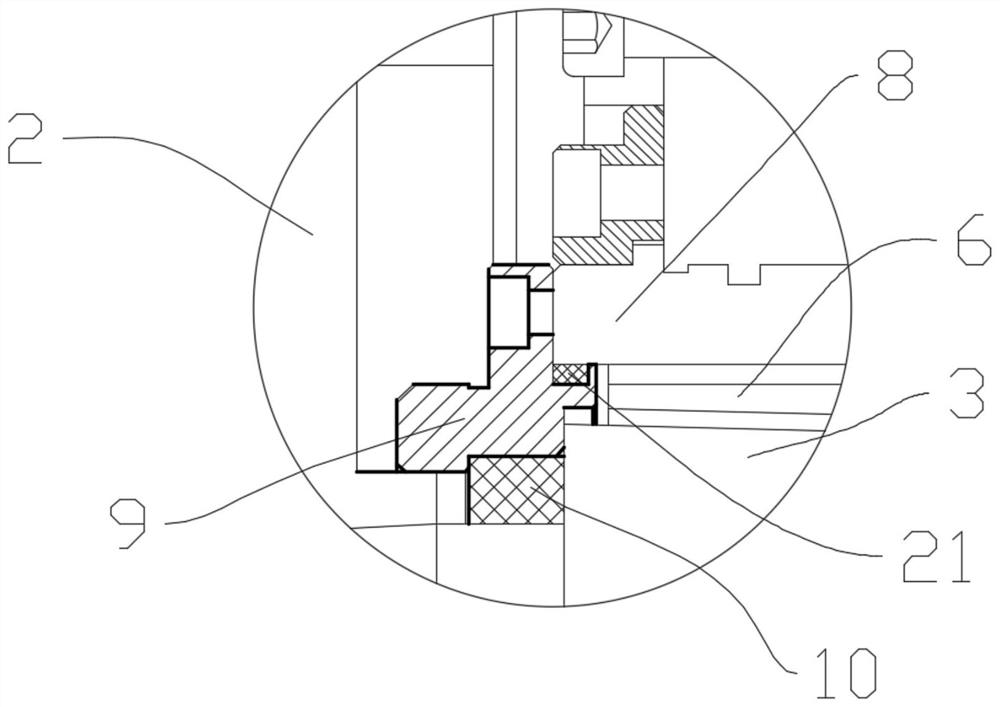 Large-diameter grinding head