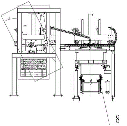 Intelligent pedestal pan high-pressure forming system